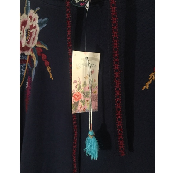 Sold Johnny Was Darielle Embroidered Hoodie - Picture 6 of 6